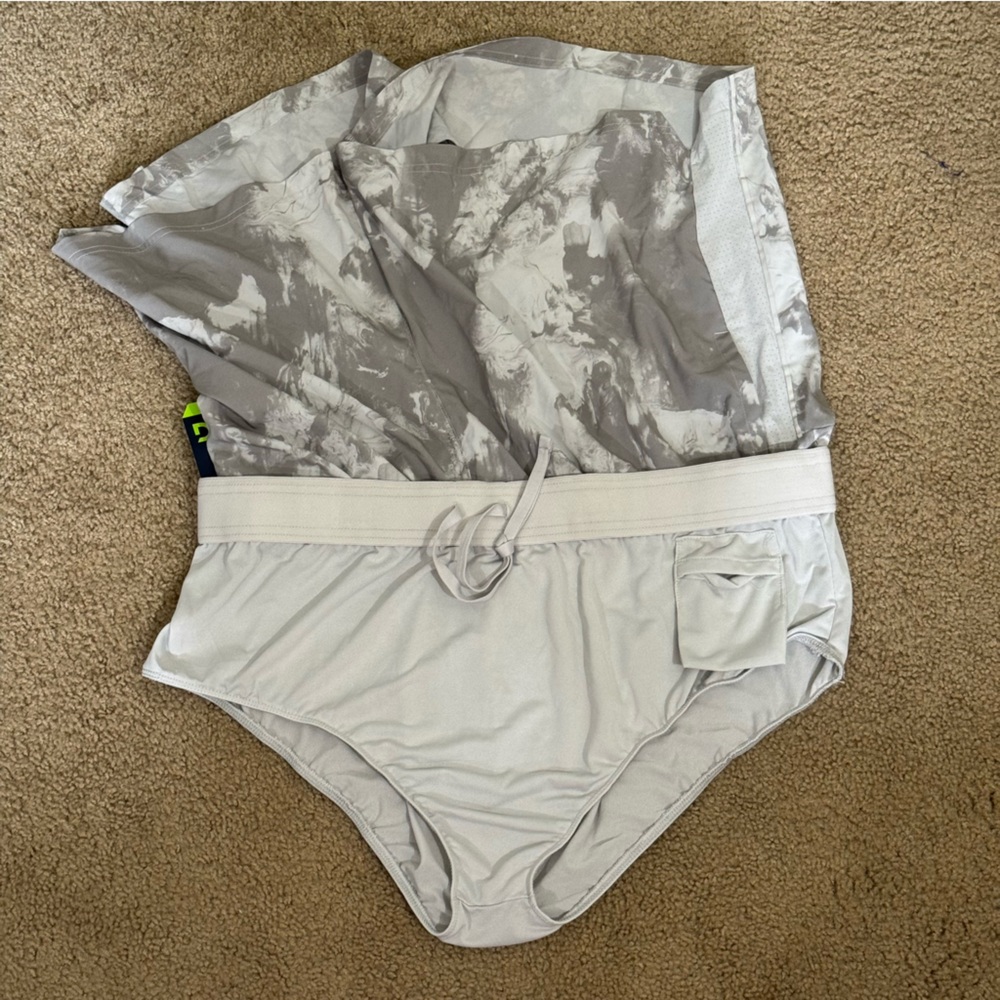 DSG Stride Run Short 5” Inseam Swirl Tiptoe Men’s Size 2XL Active Gym Athletic - Picture 6 of 7
